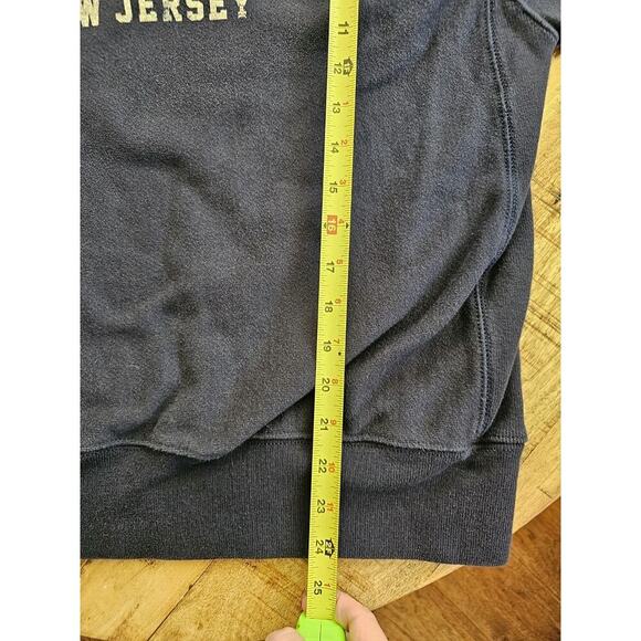 Champion Reverse Weave Crewneck 'Sea Isle City' Sweatshirt Size M Navy - Picture 8 of 10